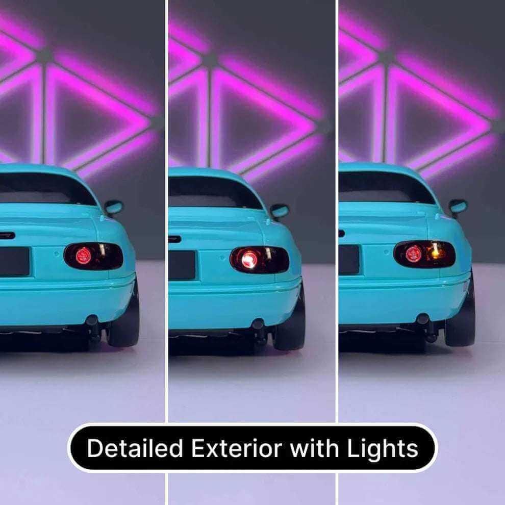 1:18 Mini RC Car Mazda MX-5 Miata 2.4G RWD Head LED Lights