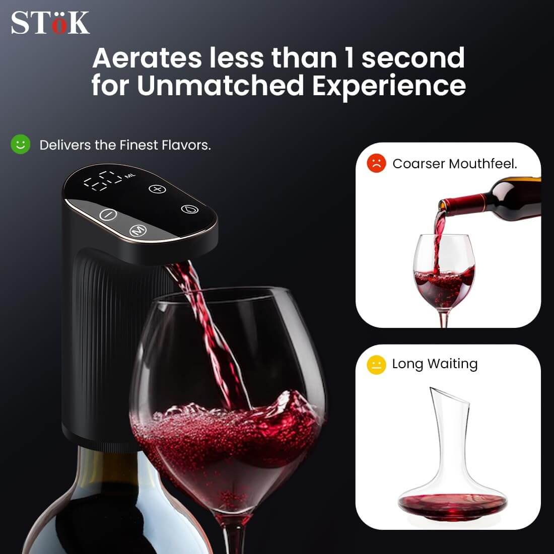Smart Wine Aerator  Dispenser™
