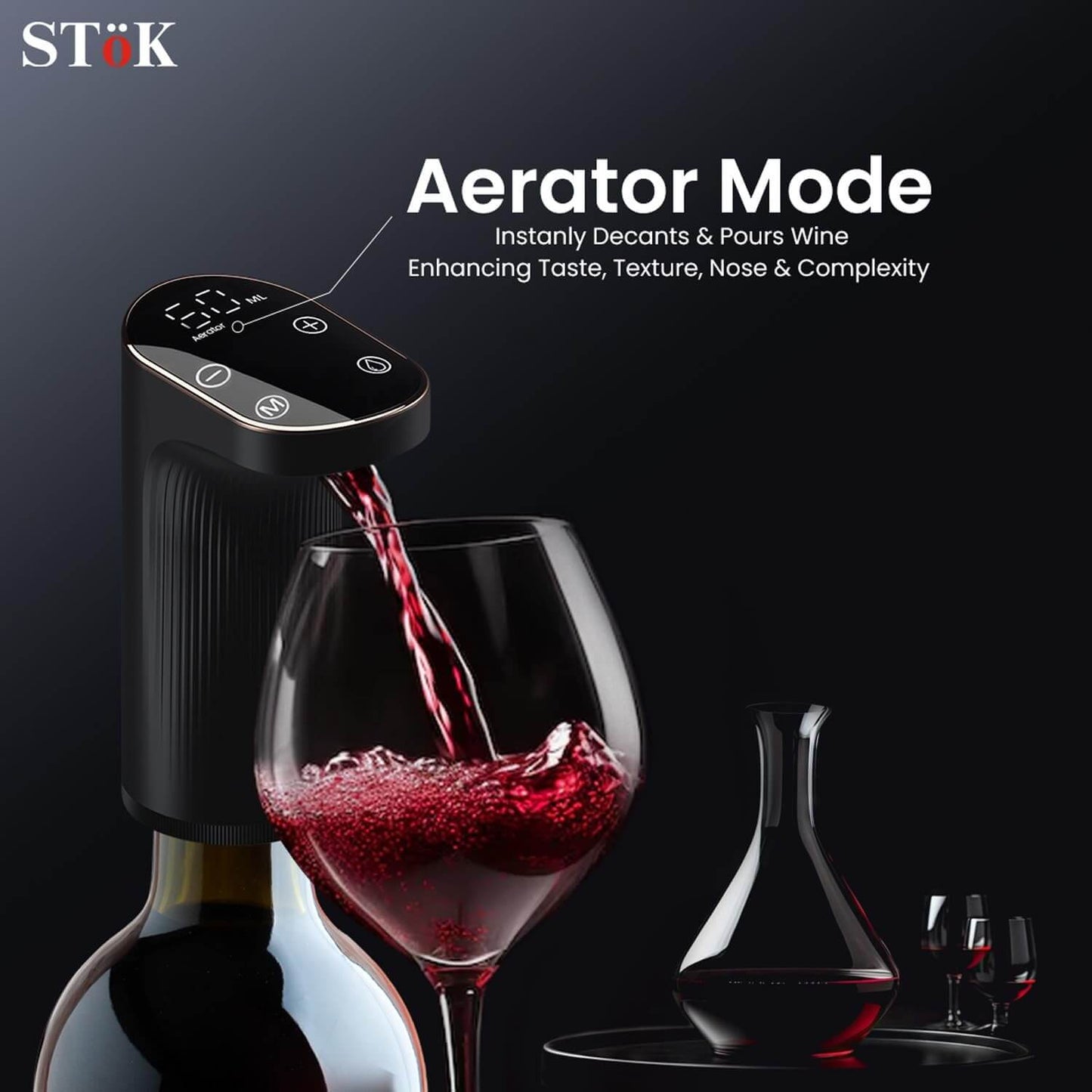 Smart Wine Aerator  Dispenser™