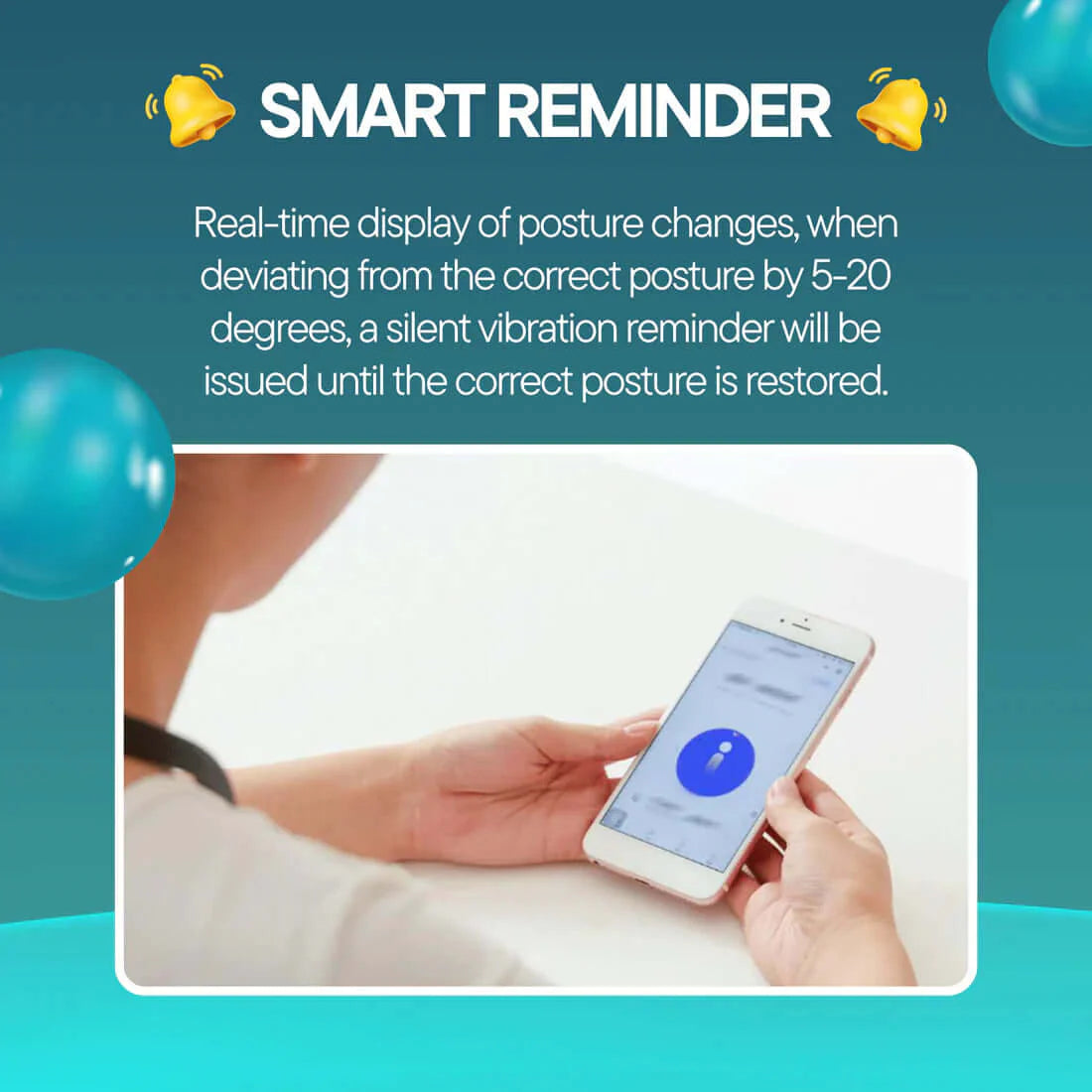 The Smart Posture Luxe: App Connectivity