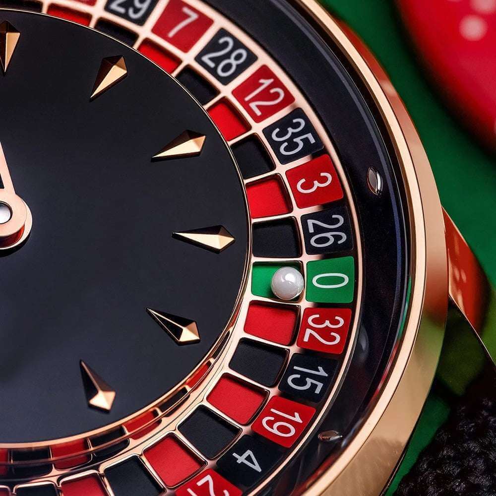 Roulette watch (with ball)